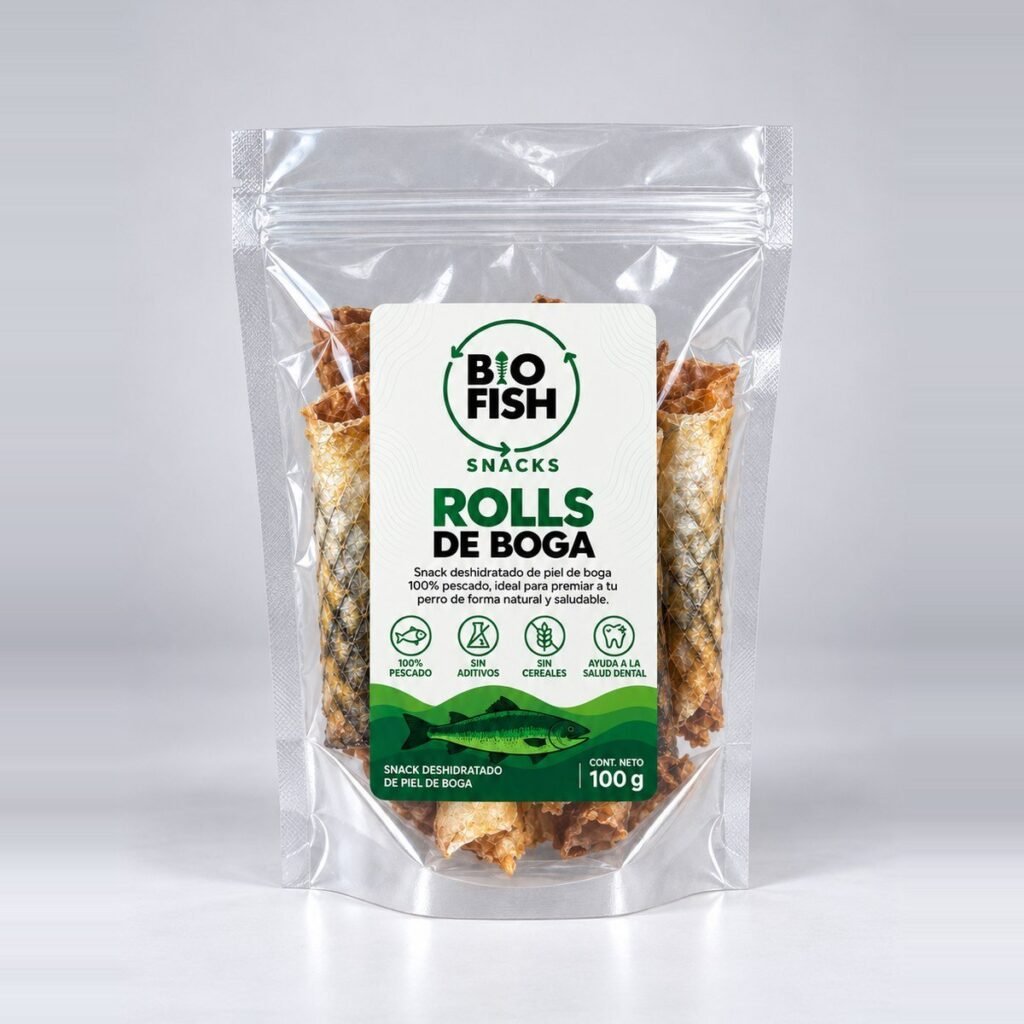 Rolls de Boga Biofish Snacks 100 g